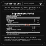 Toniiq Shilajit Gommes - arôme fruité pour une dégustation agréable.