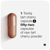 Toniiq Tart Cherry – contrôle de lot, traçabilité assurée.