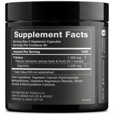 Toniiq Tribulus Terrestris boîte-capsules: concentration élevée en saponines pour un apport quotidien potentiel.