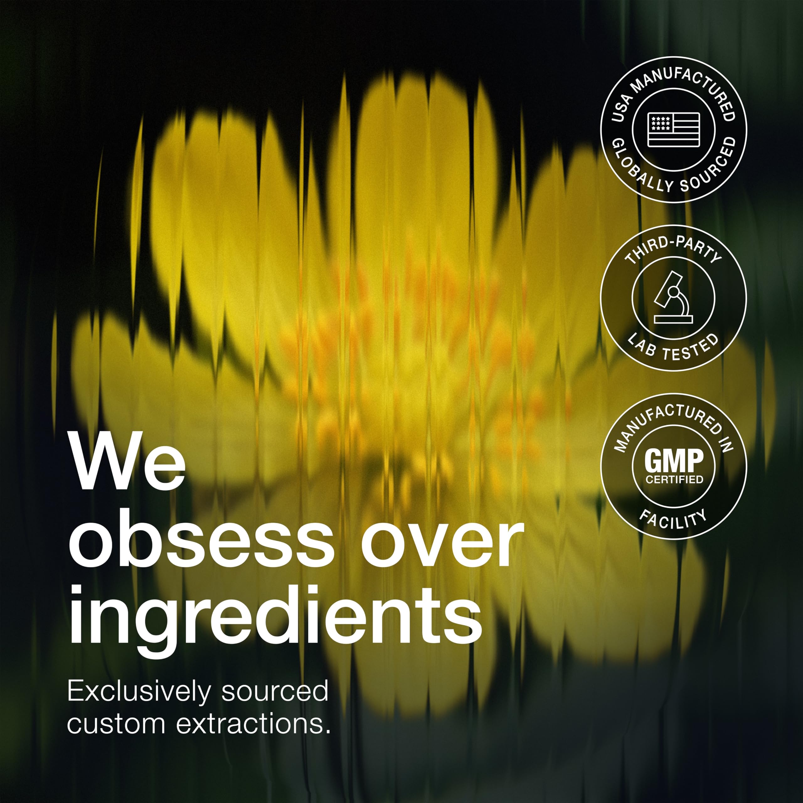 Toniiq Tribulus Terrestris bouteille: produit fabriqué aux États-Unis dans une installation GMP.