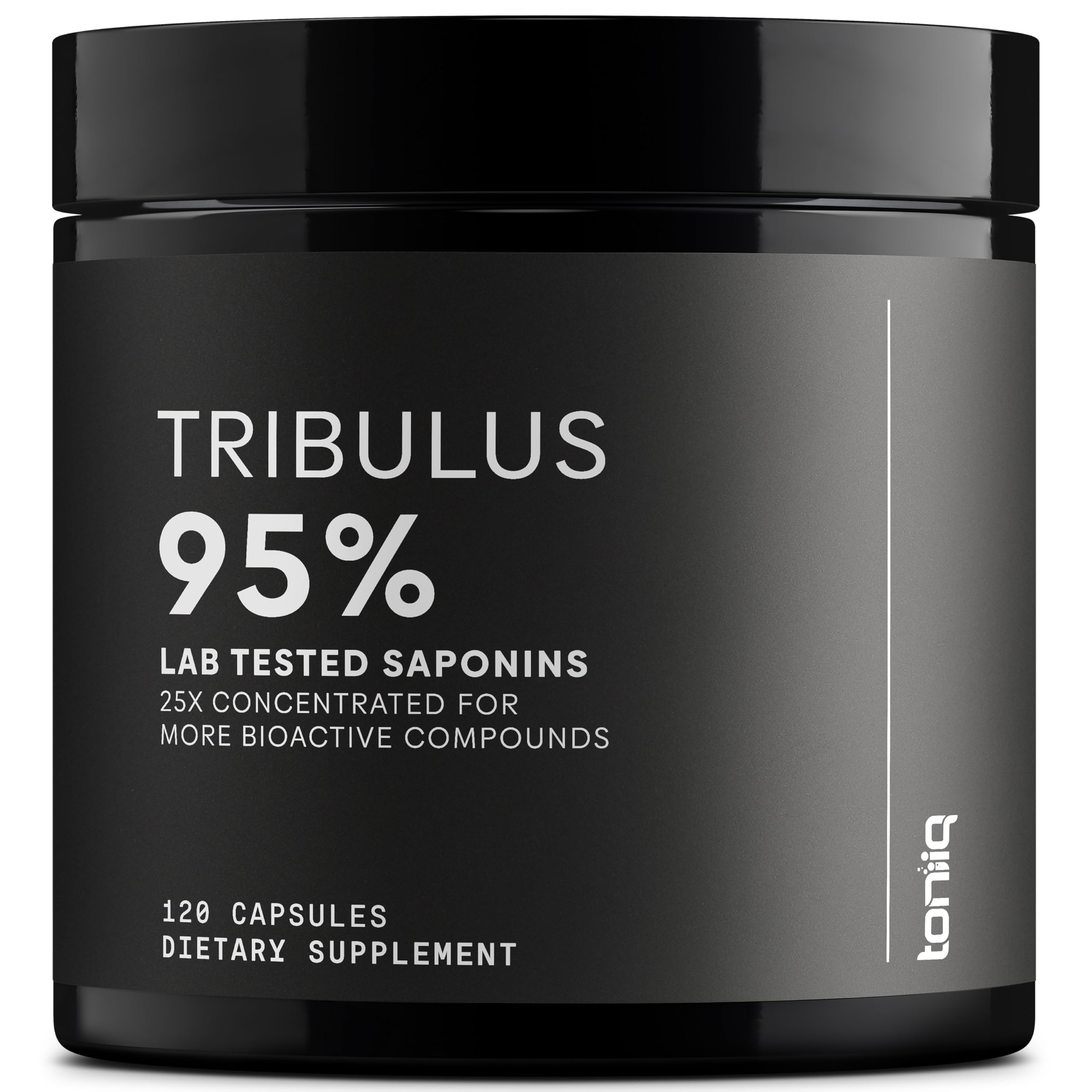 Toniiq Tribulus Terrestris capsules: complément ultra puissant pour énergie et vitalité masculine.