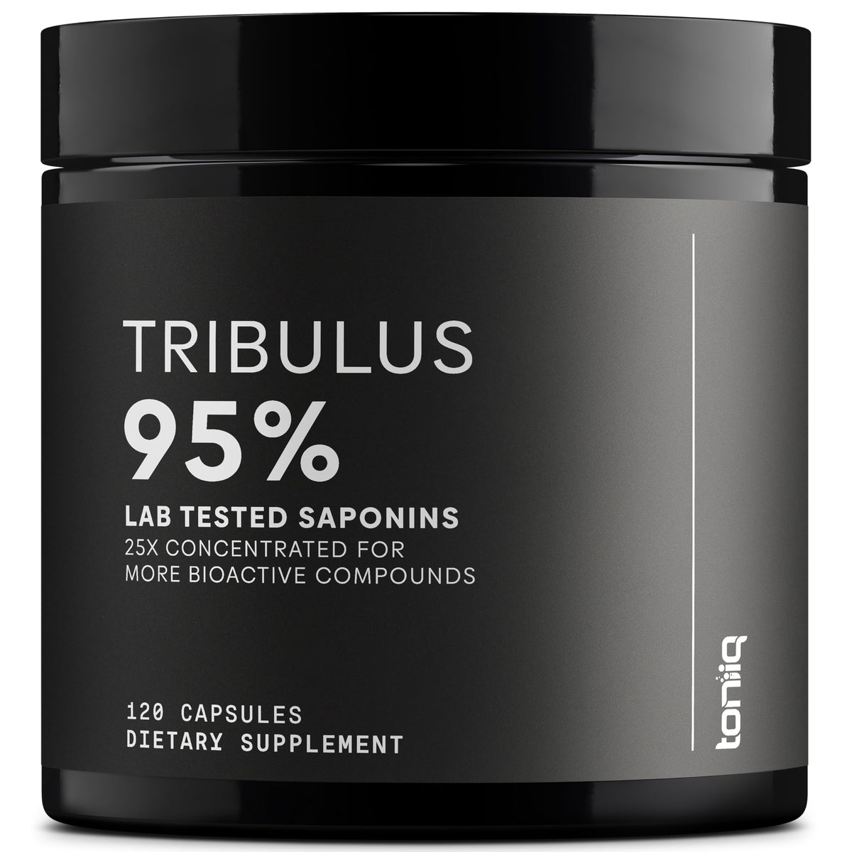 Toniiq Tribulus Terrestris capsules: complément ultra puissant pour énergie et vitalité masculine.