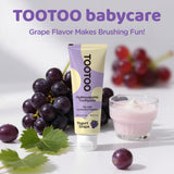 Tootoo dentifrice enfant emballage compact facile à ranger.