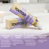 Tootoo dentifrice enfant texture crème douce pour une application agréable.