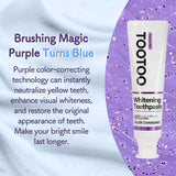 TooToo Dentifrice Sensitive Passion Mint apaise gencives et protège les tissus buccaux.