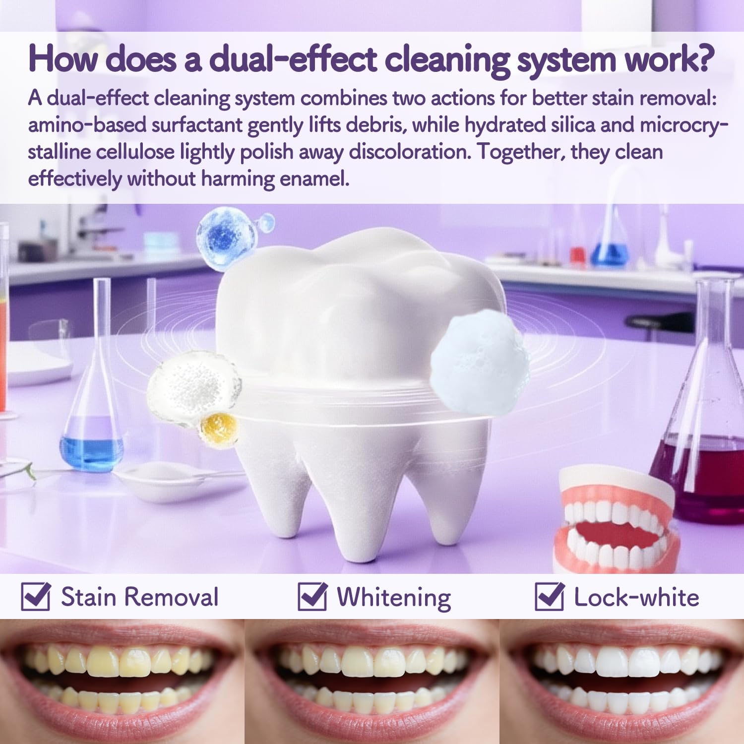 TooToo Dentifrice Sensitive Passion Mint, tube prêt à l’emploi pour votre routine quotidien.