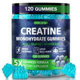 Topcapak Créatine Gélifiés saveur Myrtille: goût gourmand pour soutenir vos séances.