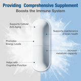 TOPCAPAK NAD+ : capsules visibles pour soutien potentiel du cerveau et concentration.