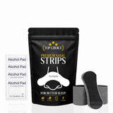 Bandes nasales TopChoice emballage, solution simple pour favoriser une respiration plus fluide pendant le repos