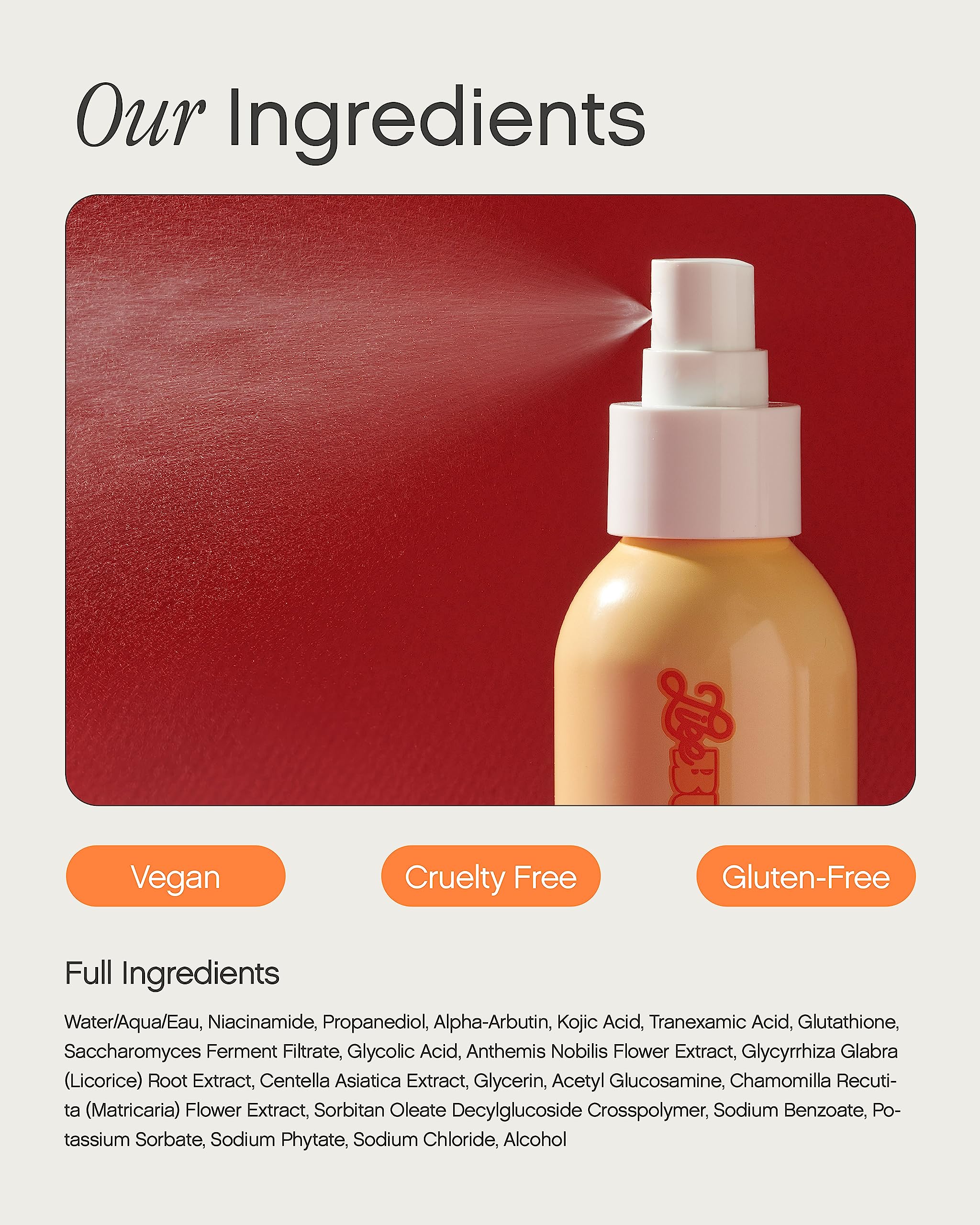 Emballage aluminium recyclable Topicals Like Butter Mist respectueux de l’environnement.