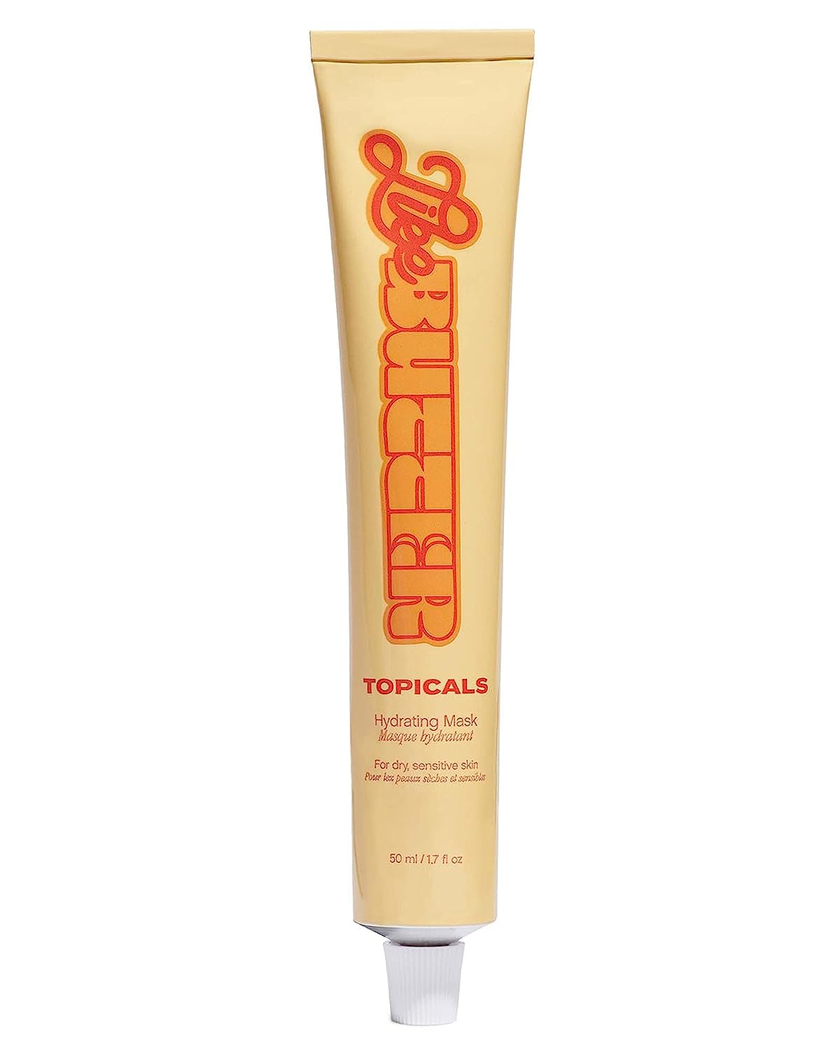 Topicals Like Butter, bouteille 50 ml prête à hydrater les peaux sèches.