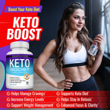 Toplux Keto Boost: ingrédients clés visibles qui soutiennent le régime céto.