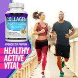 Boîte Toplux Collagen avec mention GMP USA et mode d emploi.