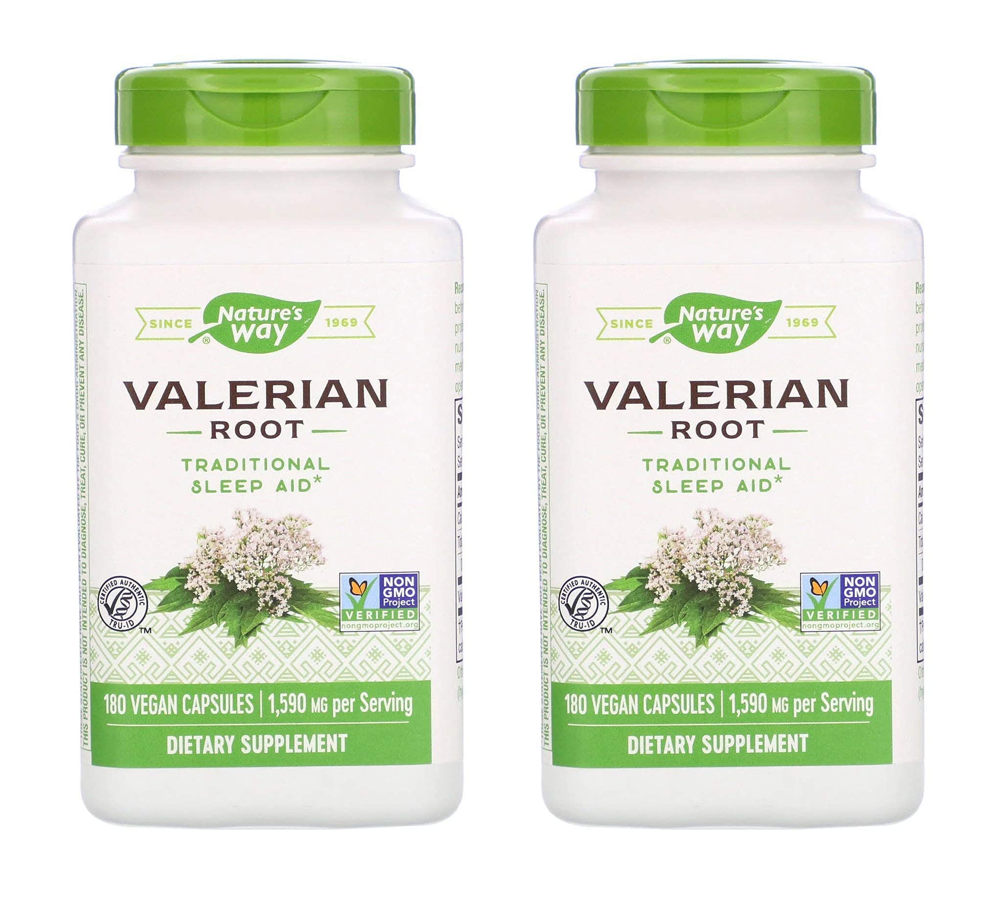 Bouteille TOPNaturePlus Valériane, soutien potentiel au sommeil nocturne.