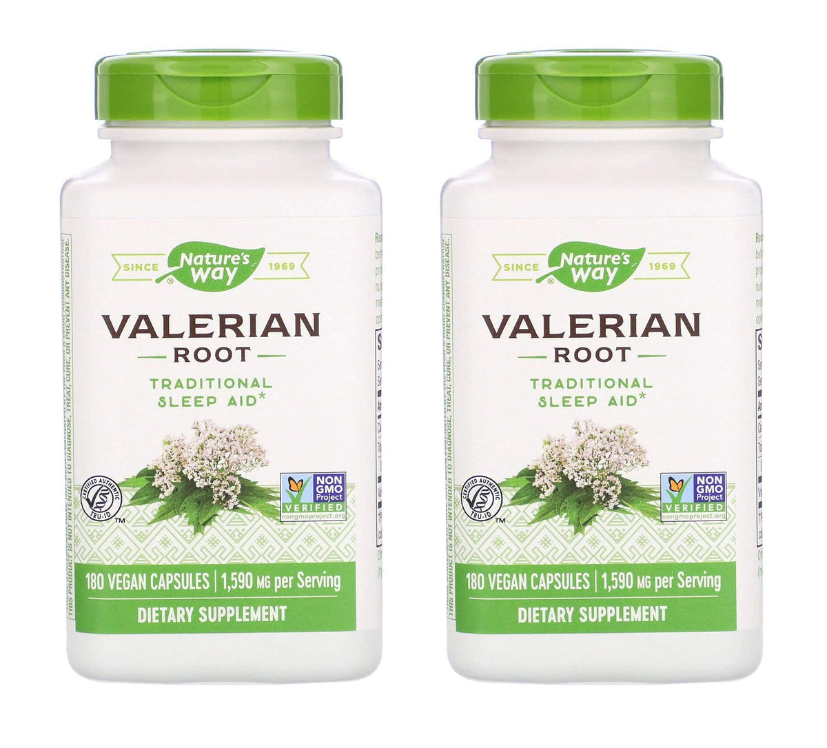 Bouteille TOPNaturePlus Valériane, soutien potentiel au sommeil nocturne.