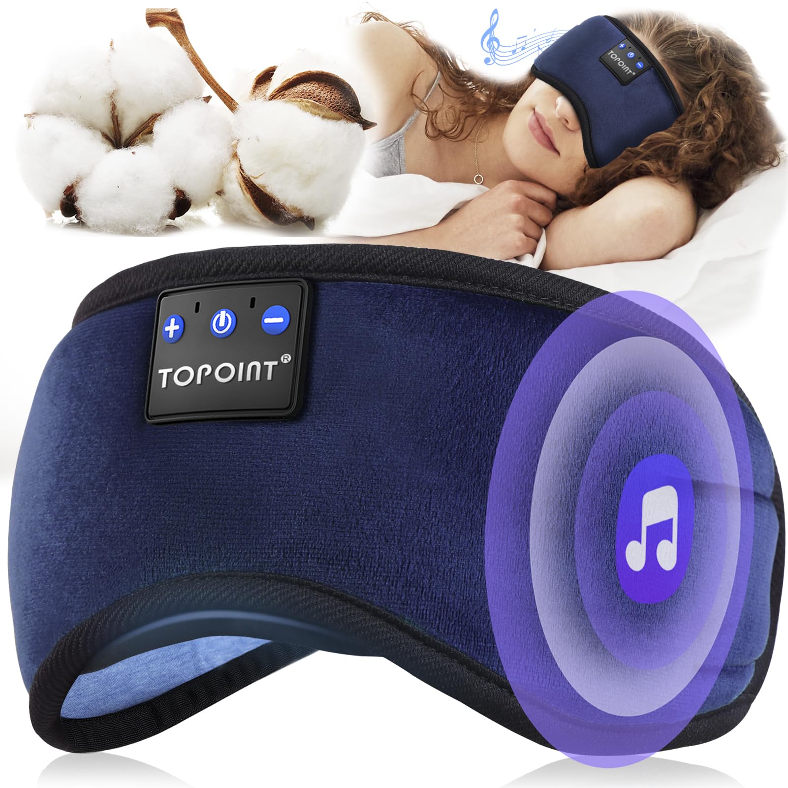 TOPOINT boite-cadeau-masque-dormir, emballage élégant pour cadeau sommeil