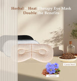 TOPOINT compresse-yeux-graines-lin-cassia-chauffees: chaleur naturelle et hydratation