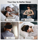 TOPOINT masque-sommeil cadeau prete-a-offrir élégant et pratique.