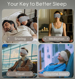 TOPOINT masque-sommeil cadeau prêt à offrir pour voyageurs et détente