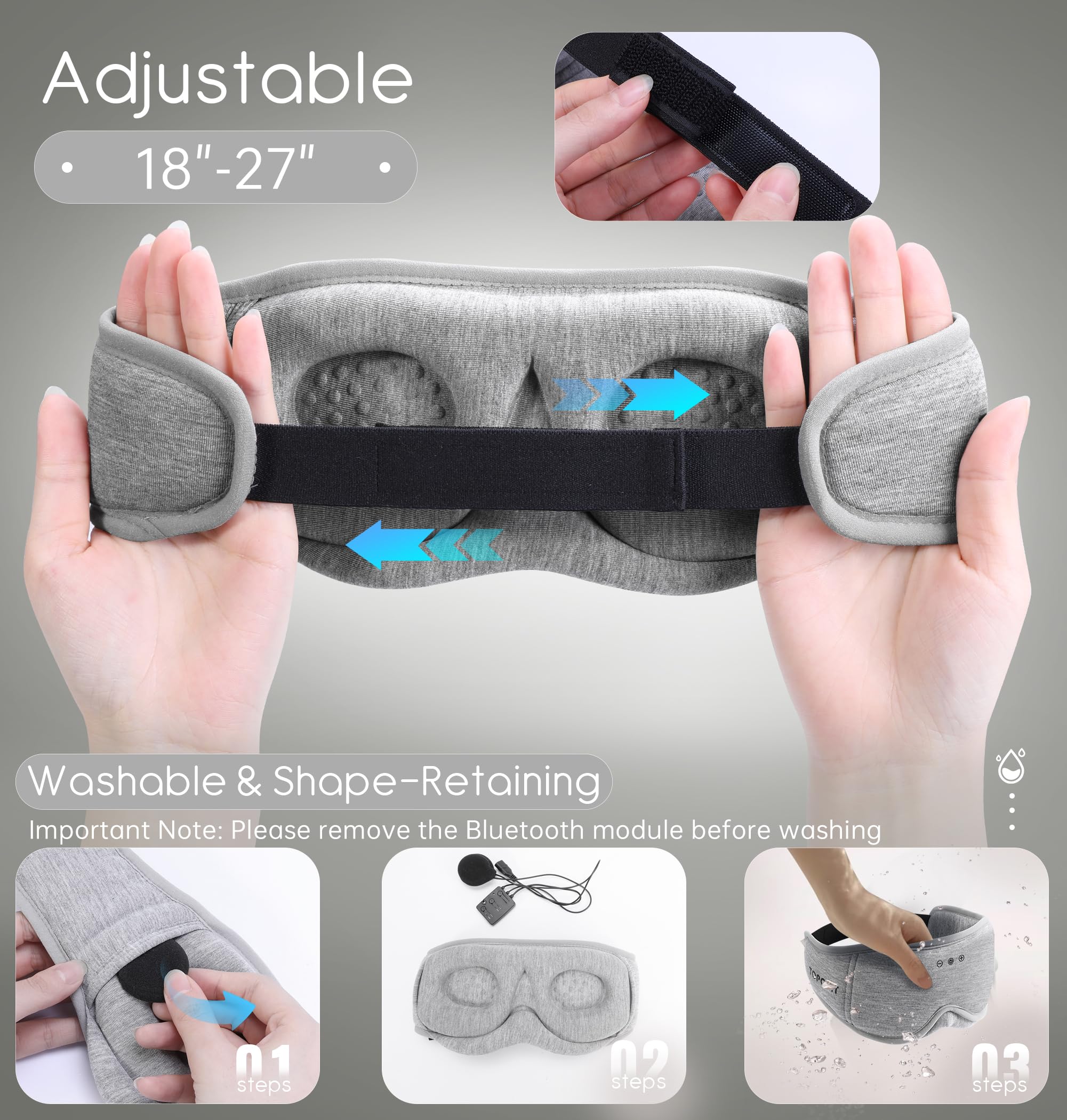 TOPOINT masque-sommeil emballage écologique et recyclable