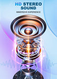 TOPOINT masque-sommeil microphone intégré: appels mains libres et son clair.