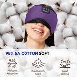 TOPOINT masque-sommeil-respirant-perforations, peau qui respire et évacue la chaleur.