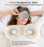 TOPOINT masque-yeux-bande-ajustable-40-66cm: ajustement personnalisé