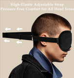 TOPOINT masque-yeux-lavable-exterieur: entretien facile et durable