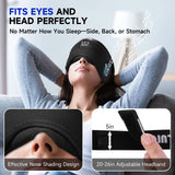 TOPOINT masque yeux respirants avec trous, confort durable sans irritations