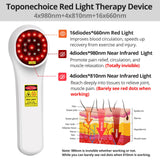 Toponechoice thérapie lumière infrarouge pour le bas du dos et résultats potentiels à domicile.