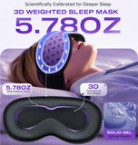 TOPOINT masque sommeil compresse froide, réduction des poches