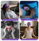TOPOINT masque sommeil voyage, idéal pour avion et déplacement