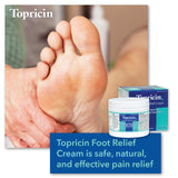 Topricin Crème Pieds – soin pour neuropathie diabétique ou chimiothérapie.