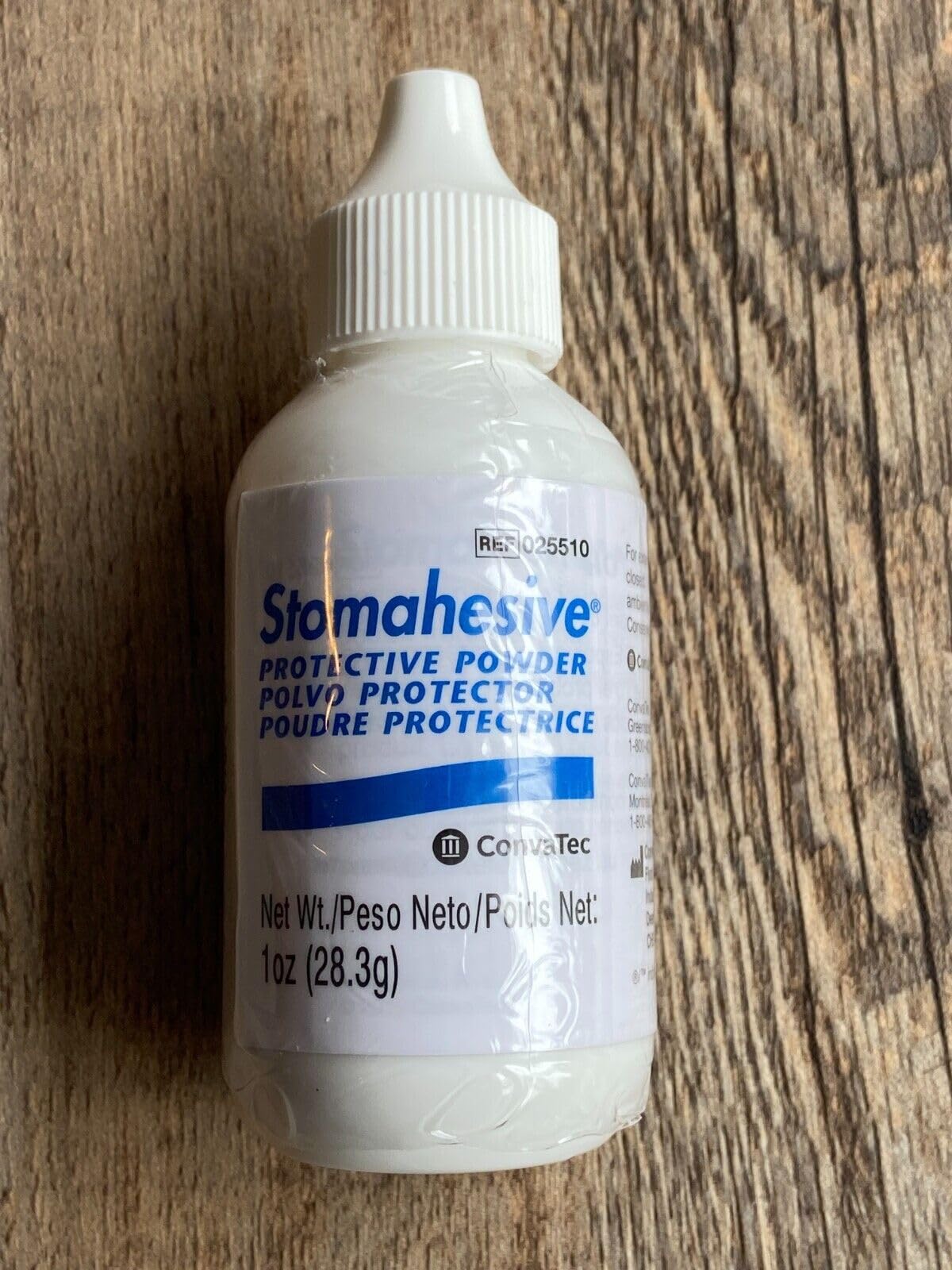 Covatec Stomahesive, poudre protectrice, zone irritée péristomale, absorption de l'humidité pour réduire l'irritation.