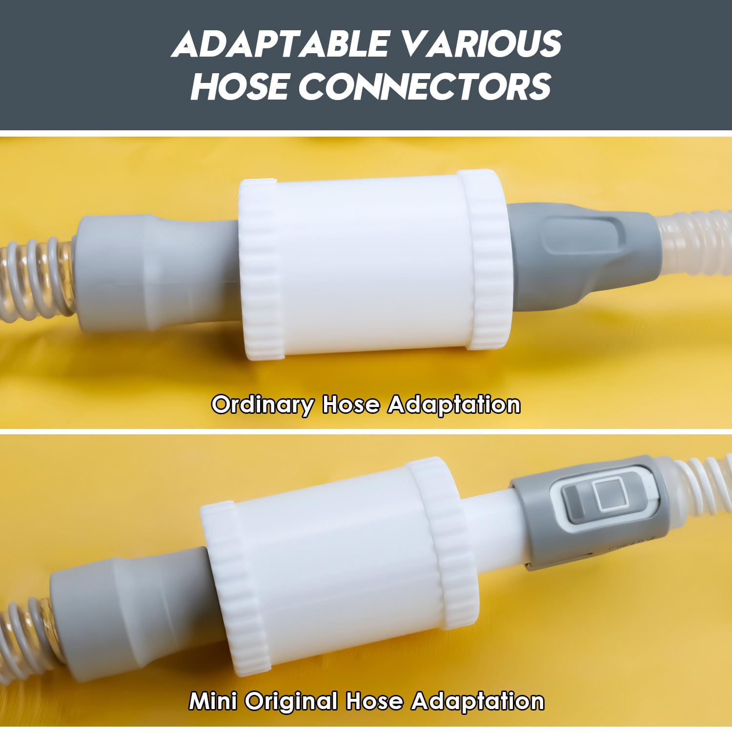 Connexion facile entre tuyau et masque CPAP avec Tordale