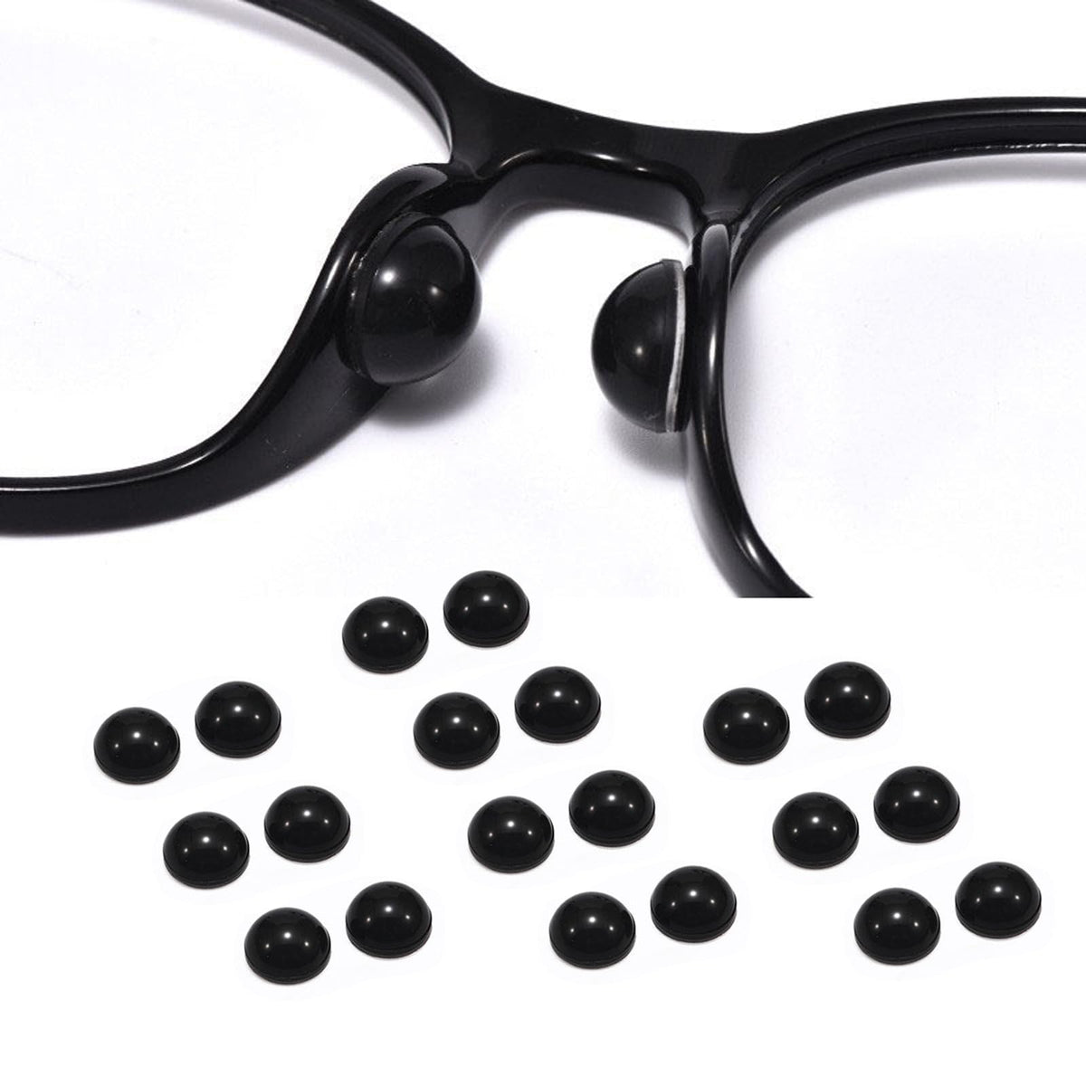 TORWOL coussins nez air anti-glisse pour un maintien fiable des lunettes