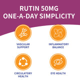 Total Natural Rutin – Certification NPN 80030063 pour la traçabilité.