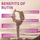 Total Natural Rutin – Fabrique au Canada selon les normes GMP.