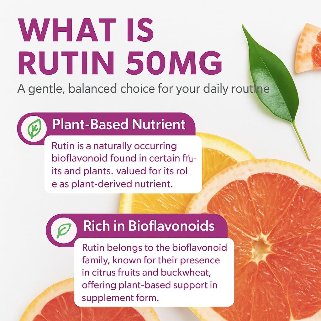 Total Natural Rutin – Vision saine et soutien des yeux.