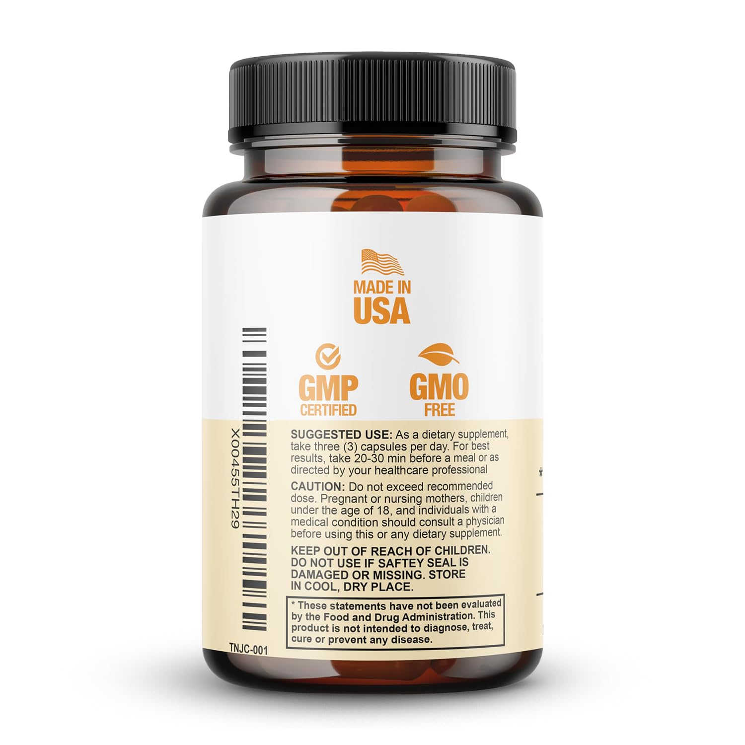 Total Nutra glucosamine-chondroitine-msm-turmeric 2100mg – certificat-sante: contrôle qualité