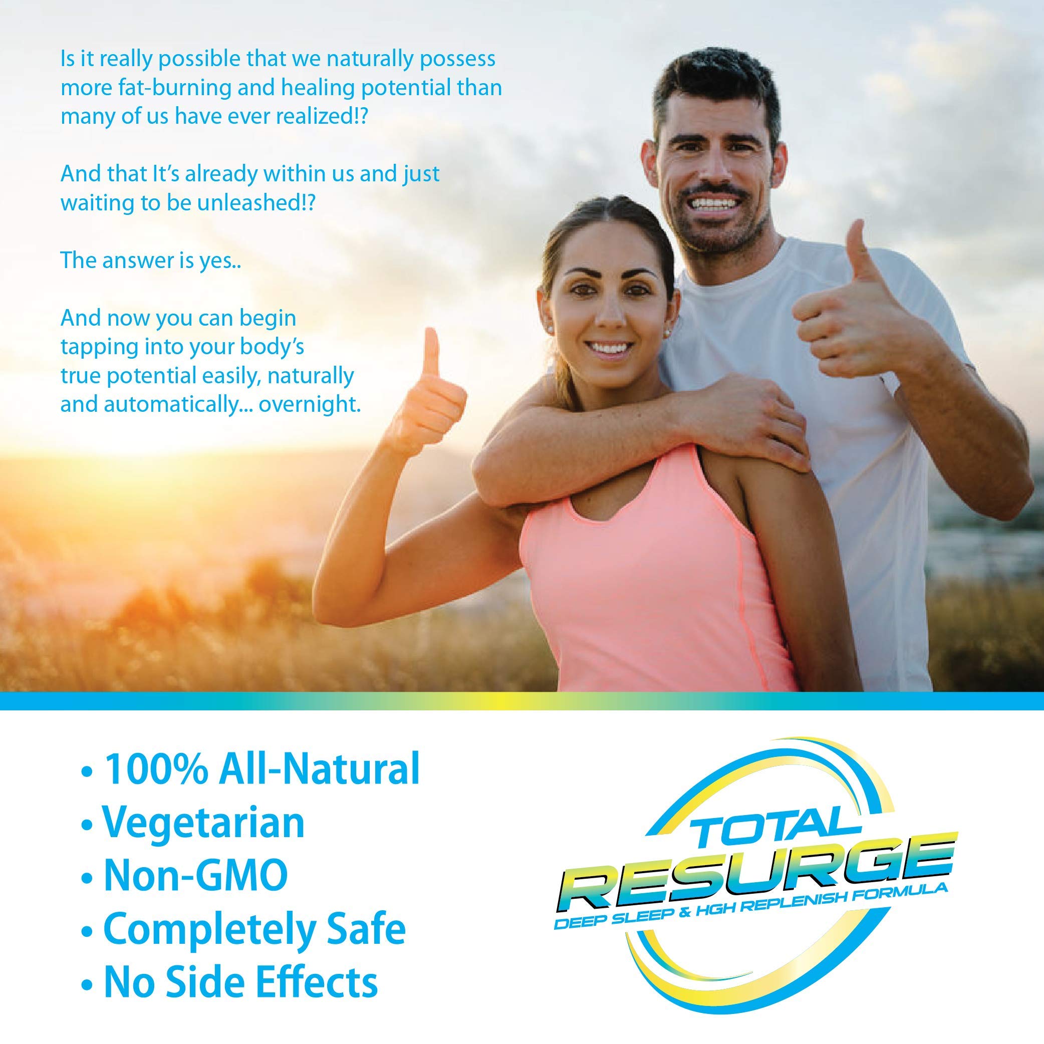 Total Resurge – emballage-compact, présentation pratique pour l’utilisation quotidienne.