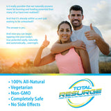 Total Resurge – emballage-compact, présentation pratique pour l’utilisation quotidienne.