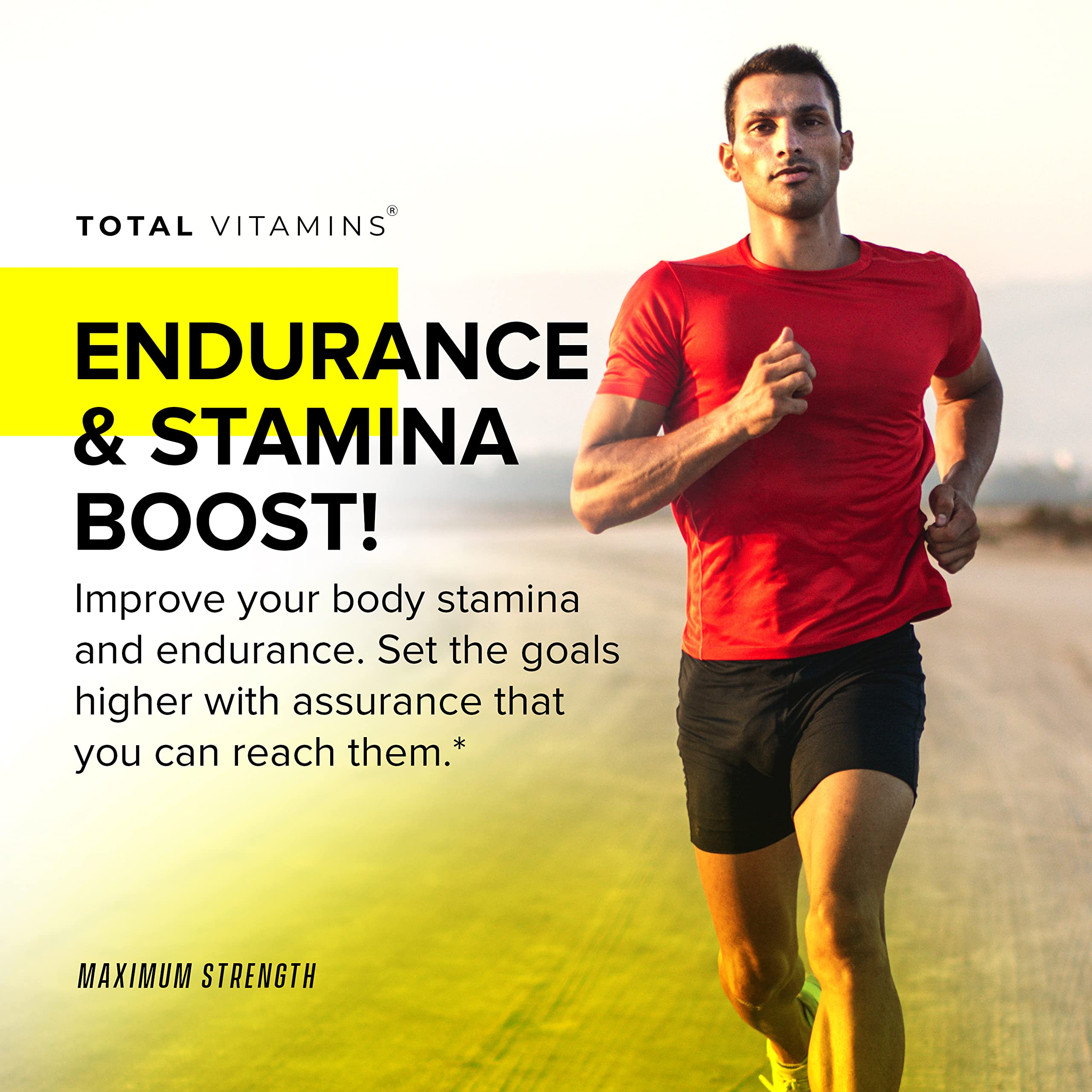 TOTAL VITAMINS Booster Testosterone : pack deux pour soutenir la routine durablement.