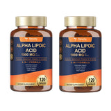 Totaria Acide Alpha-Lipoïque 1000mg capsules: complément énergétique et soutien nerveux quotidien.
