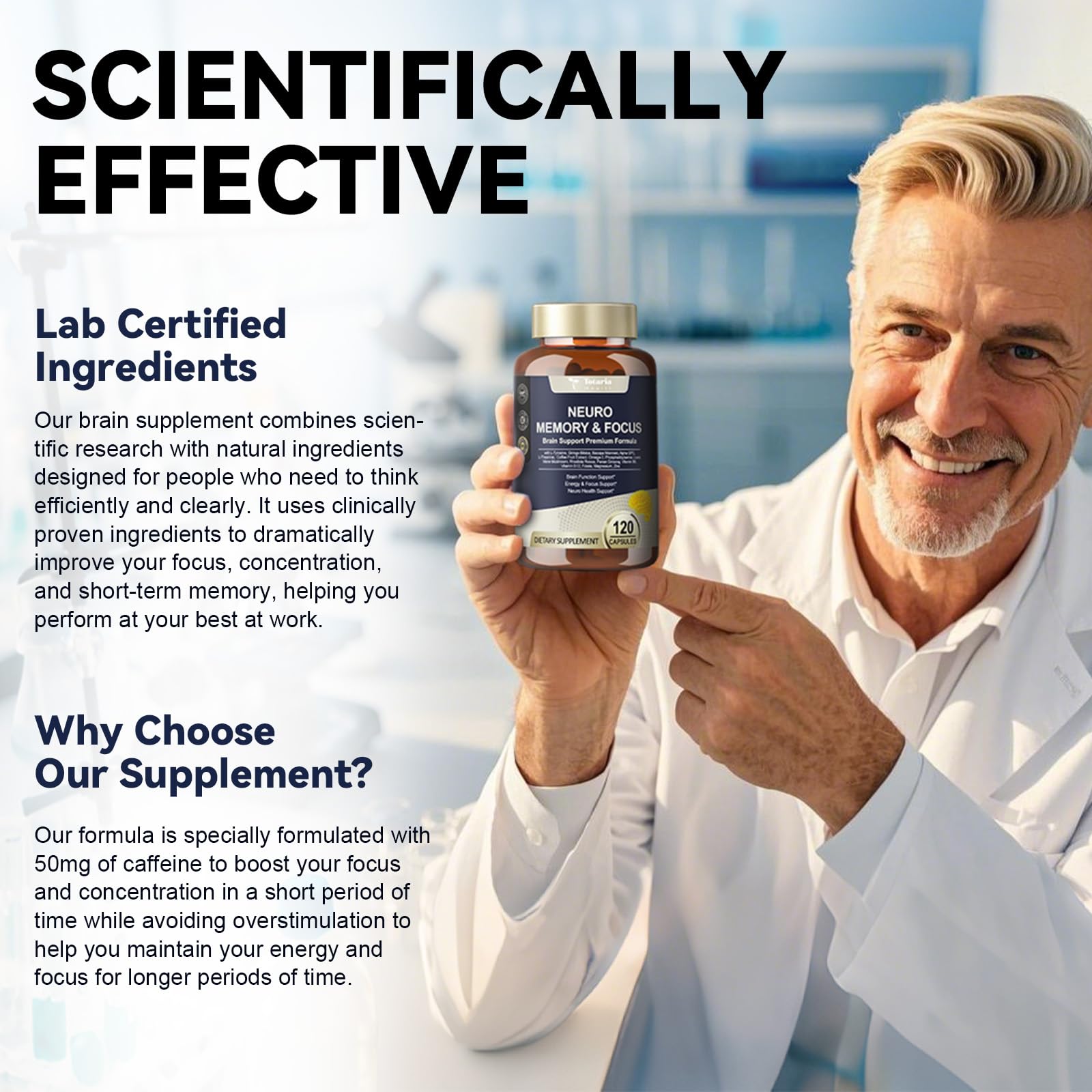 Totaria etiquette sans gluten non gmo: formule propre et adaptée.