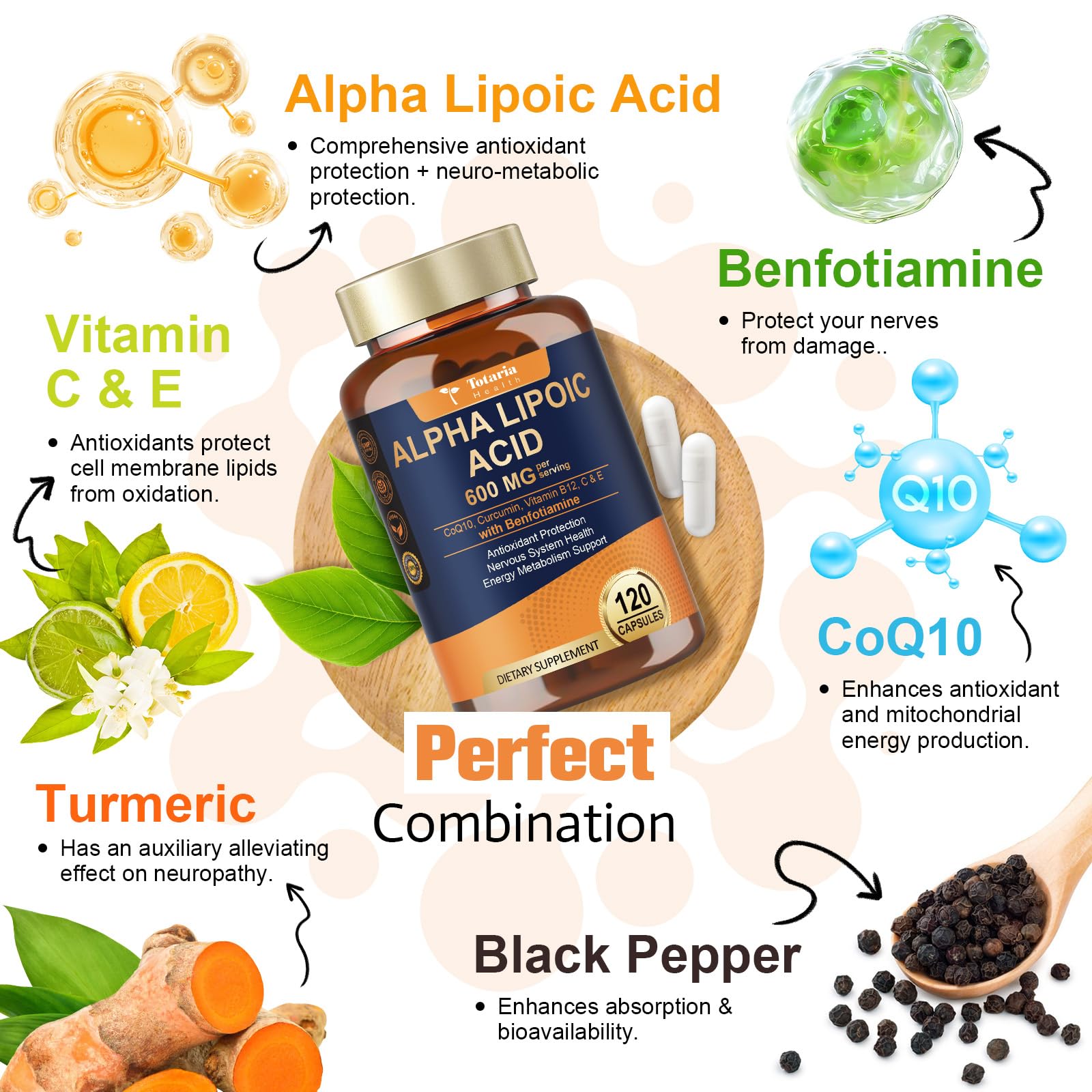 Totaria sans-ogm végane sans gluten sur l'étiquette, promesse qualité et pureté.