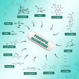 Totaria: capsules vegetales montrant le complexe B methylé et l'energie.