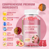 Totaria Gommes Calcium Citrate avec D3 et K2 — ensemble nutritionnel pour soutien quotidien.