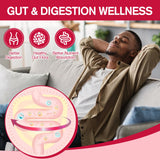 Totaria Gommes Fibre Probiotiques 9-en-1 ingrédients psyllium et inuline pour le soutien digestif.