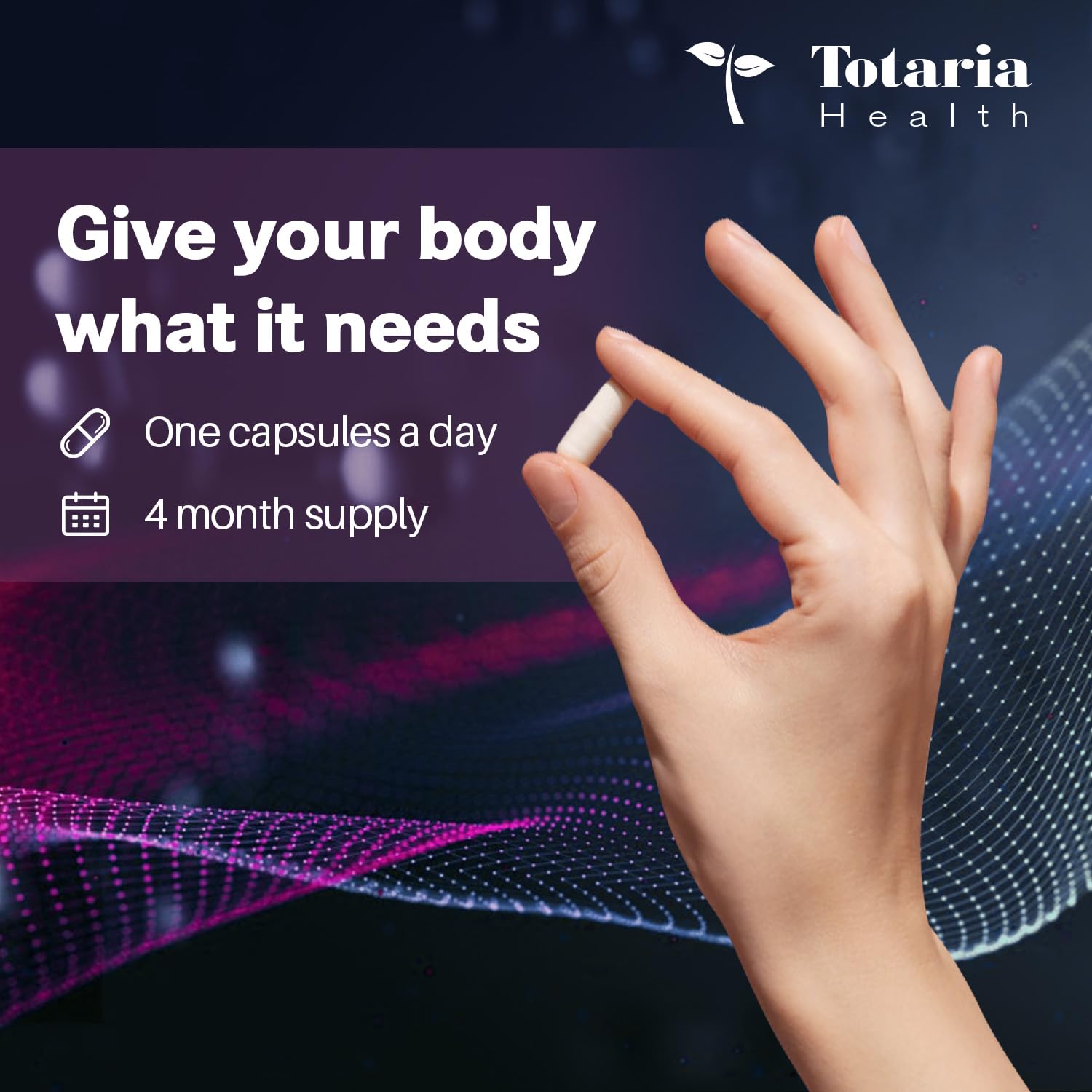 Totaria Magnesium Complex: produit testé en laboratoire et conforme aux normes.